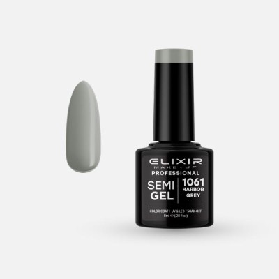 Elixir Semi Gel Ημιμόνιμο Βερνίκι 8ml – #1061 (HARBOR GREY)