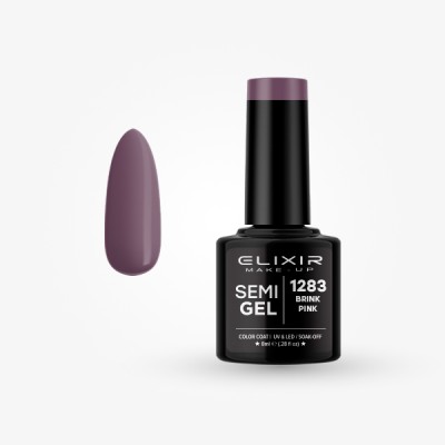 Elixir Semi Gel Ημιμόνιμο Βερνίκι 8ml – #1283 (BRINK PINK)