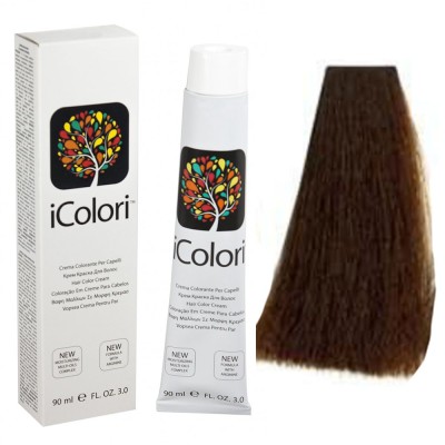 Kepro iColori Marroni Βαφή Μαλλιών 90ml (ΚΑΣΤΑΝΟ ΑΝΟΙΚΤΟ TOBACCO) - No5.23