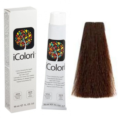 Kepro iColori Mogano Βαφή Μαλλιών 90ml (ΚΑΣΤΑΝΟ ΑΝΟΙΚΤΟ ΑΚΑΖΟΥ ΕΝΤΟΝΟ) - No5.55