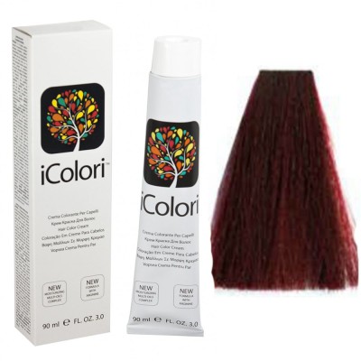 Kepro iColori Rossi Βαφή Μαλλιών 90ml (ΚΑΣΤΑΝΟ ΑΝΟΙΚΤΟ ΚΟΚΚΙΝΟ ΠΟΛΥ ΕΝΤΟΝΟ) - No5.666