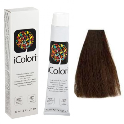 Kepro iColori Cioccolato Βαφή Μαλλιών 90ml (ΚΑΣΤΑΝΟ ΑΝΟΙΚΤΟ ΣΟΚΟΛΑΤΙ) - No5.8