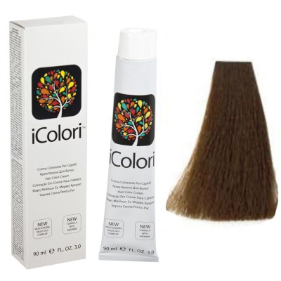 Kepro iColori Dorati Βαφή Μαλλιών 90ml (ΚΑΣΤΑΝΟ ΣΚΟΥΡΟ ΧΡΥΣΟ) - No6.3