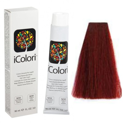 Kepro iColori Rossi Βαφή Μαλλιών 90ml (ΞΑΝΘΟ ΣΚΟΥΡΟ ΚΟΚΚΙΝΟ ΕΝΤΟΝΟ) - No6.66