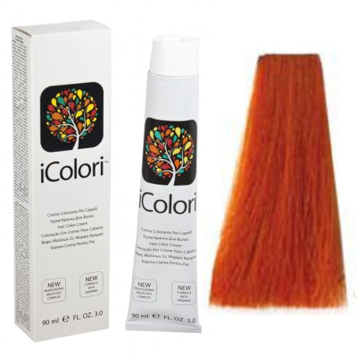 Kepro iColori Ramati Βαφή Μαλλιών 90ml (ΞΑΝΘΟ ΧΑΛΚΙΝΟ ΕΝΤΟΝΟ) - No7.44