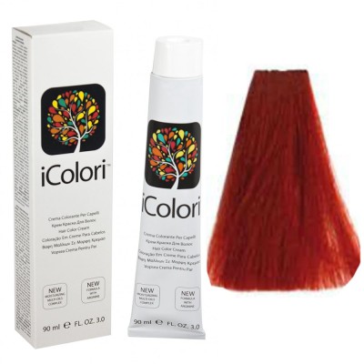 Kepro iColori Rossi Βαφή Μαλλιών 90ml (ΞΑΝΘΟ ΚΟΚΚΙΝΟ ΕΝΤΟΝΟ) - No7.66