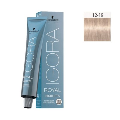 Schwarzkopf Igora Royal Highlifts 60ml #12-19 Ξανθιστικό Σαντρέ Βιολέ