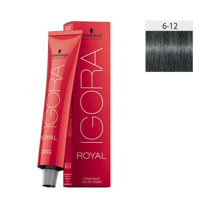 Schwarzkopf Igora Royal 60ml #6-12 Ξανθό Σκούρο Σαντρέ