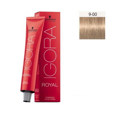 Schwarzkopf Igora Royal 60ml #9-00 Ξανθό Πολύ Ανοιχτό Έντονο Φυσικό