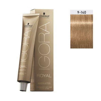 Schwarzkopf Igora Royal Absolutes 60ml #9-140 ΞΑΝΘΟ ΠΟΛΥ ΑΝΟΙΧΤΟ ΣΑΝΤΡΕ ΜΠΕΖ ΦΥΣΙΚΟ
