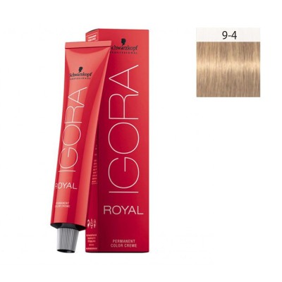 Schwarzkopf Igora Royal 60ml #9-4 Ξανθό Πολύ Ανοιχτό Μπεζ