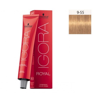 Schwarzkopf Igora Royal 60ml #9-55 Ξανθό Πολύ Ανοιχτό Έντονο Χρυσό