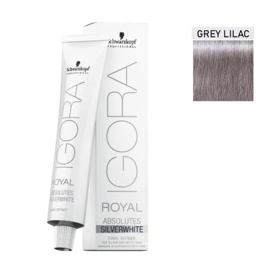 Schwarzkopf Igora Royal Absolutes Silverwhite 60ml #Grey Lilac (Γκρι Λιλά Μεσαίο)