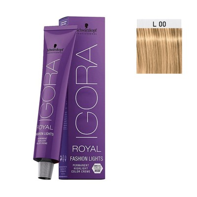 Schwarzkopf Igora Royal Fashion Lights 60ml #L-00 Ξανοιχτικό