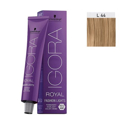 Schwarzkopf Igora Royal Fashion Lights 60ml #L-44 Έντονο Μπεζ