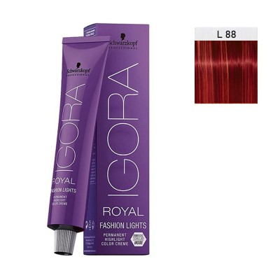 Schwarzkopf Igora Royal Fashion Lights 60ml #L-88 Έντονο Κόκκινο