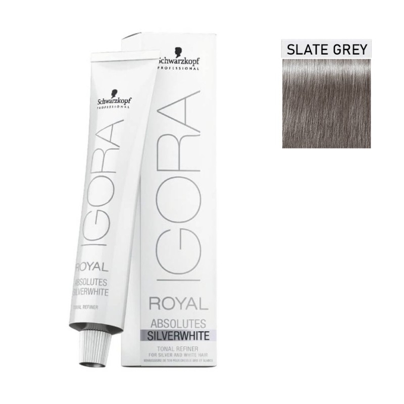 Schwarzkopf Igora Royal Absolutes Silverwhite 60ml #Slate Grey (Ασημί Σκούρο)