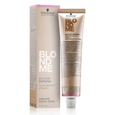Schwarzkopf BlondMe Blonde Toning (ΡΕΦΛΕ) 60ml #Steel Blue (Παστέλ Ατσάλι)