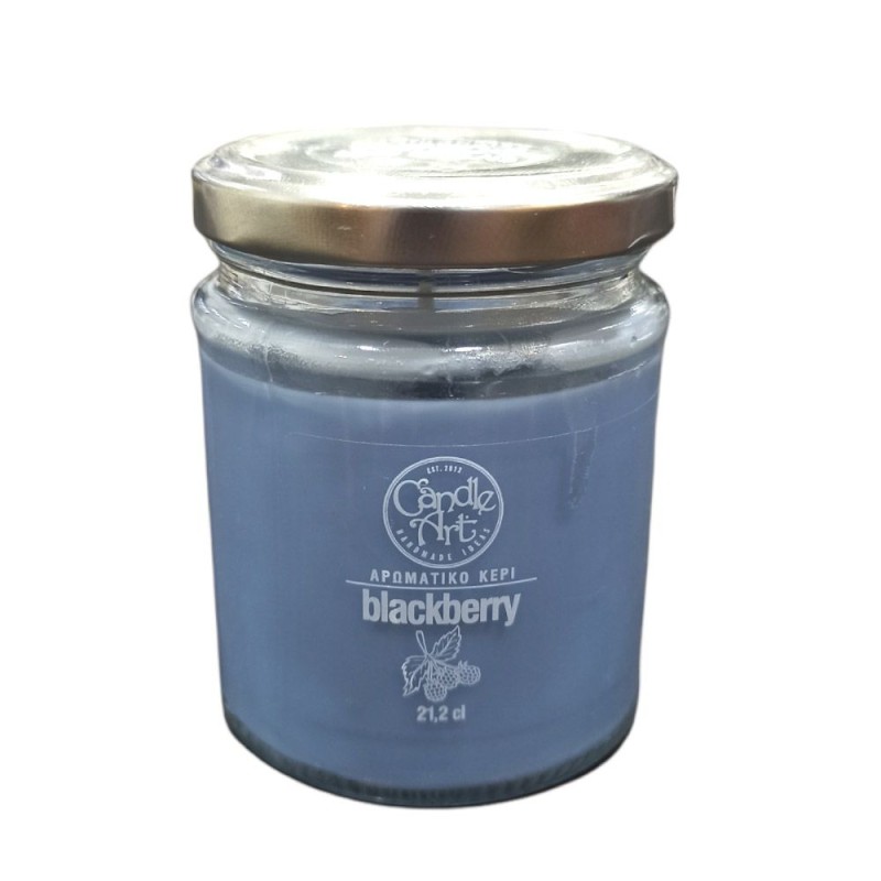 Candle Art Αρωματικό Κερί 38h 212ml #Blackberry