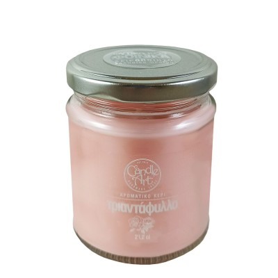 Candle Art Αρωματικό Κερί 38h 212ml #Τριαντάφυλλο