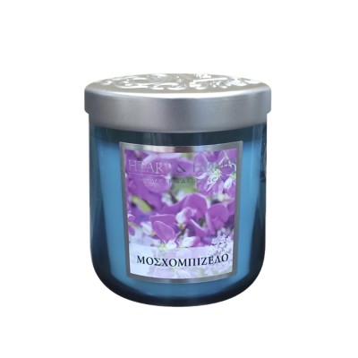 Heart and Home Αρωματικό Κερί 30h 115gr #Μοσχομπίζελο