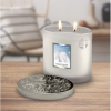 Heart and Home Άρωματικό Κερί με Διπλό Φυτίλι 40h 230gr #Δροσερό Λινό