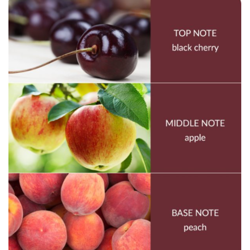 Heart and Home Αρωματικό Κερί 30h 115gr #Γλυκά Μαυροκέρασα