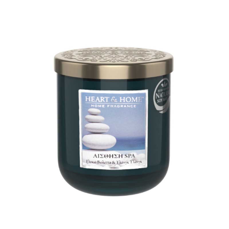 Heart and Home Αρωματικό Κερί 30h 115gr #Αίσθηση Spa