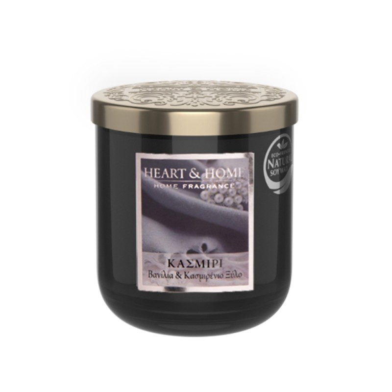 Heart and Home Αρωματικό Κερί 30h 115gr #Κασμίρι