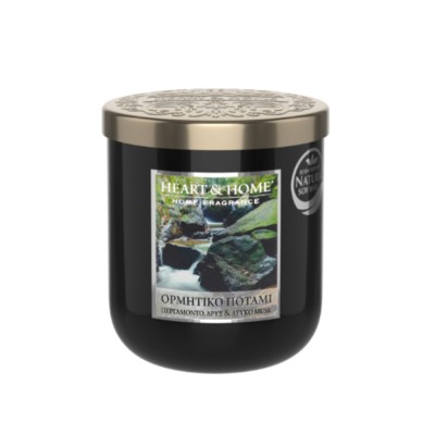 Heart and Home Αρωματικό Κερί 30h 115gr #Ορμητικό Ποτάμι