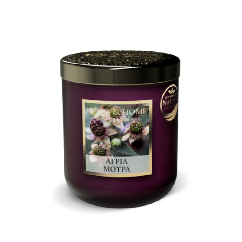 Heart and Home Αρωματικό Κερί 30h 115gr #Άγρια Μούρα