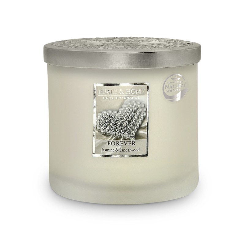 Heart and Home Άρωματικό Κερί με Διπλό Φυτίλι 40h 230gr #Forever