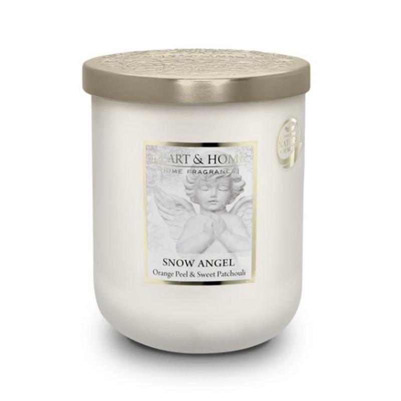 Heart and Home Αρωματικό Κερί 30h 115gr #Άγγελος Χιονιού