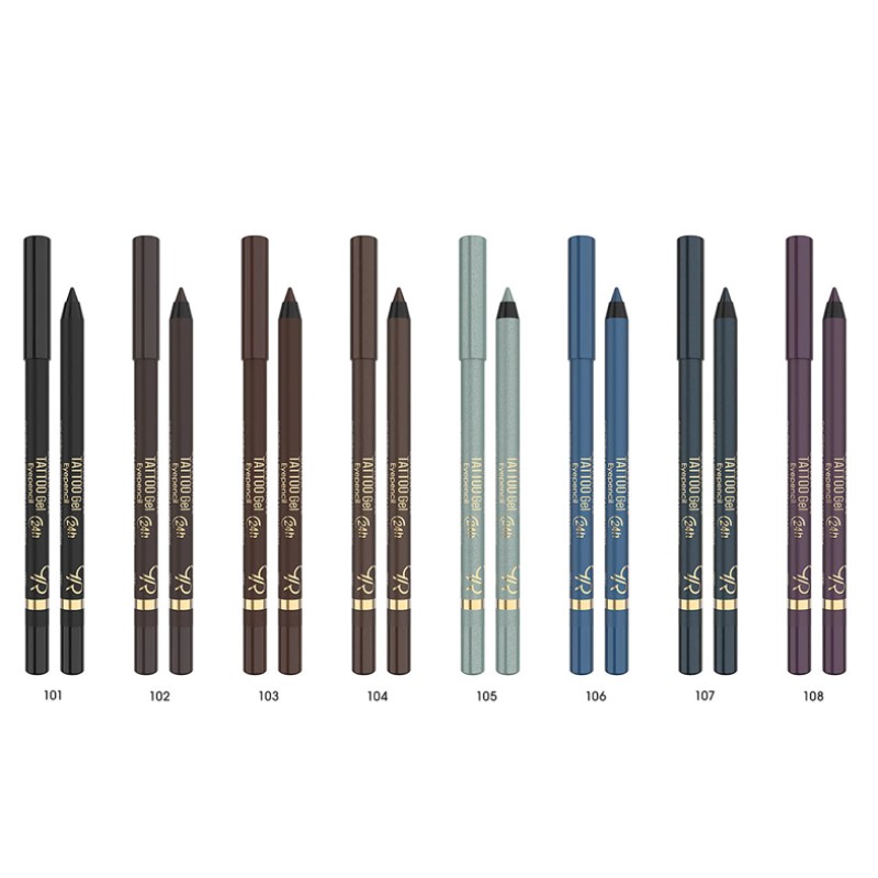 Golder Rose Tattoo Gel Eye Liner Pencil Waterproof 1,2gr - #103