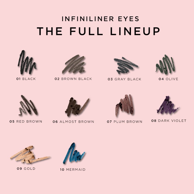 Mon Reve Infiniliner Eye Gel Pencil - Αδιάβροχο Μηχανικό Μολύβι Ματιών Μακράς Διάρκειας 1.2gr – #06 Almost Brown