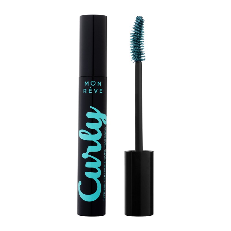 Mon Reve Curly Mascara - Μάσκαρα για Μήκος, Καμπύλη & Όγκο 12ml #04 Emerald