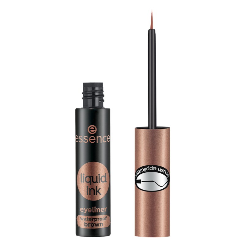 Essence Liquid Ink Eyeliner Waterproof  3ml# 02 Ash Brown 
