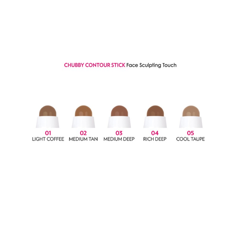 Golden Rose Chubby Contour Stick 3.8gr #02 MEDIUM TAN