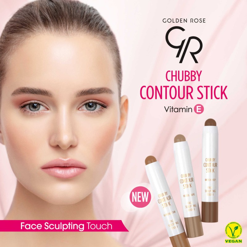 Golden Rose Chubby Contour Stick 3.8gr #02 MEDIUM TAN