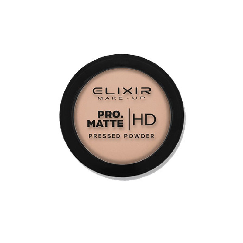Elixir Πούδρα – PRO. MATTE Pressed Powder HD 9g – #205 (Choco Love)