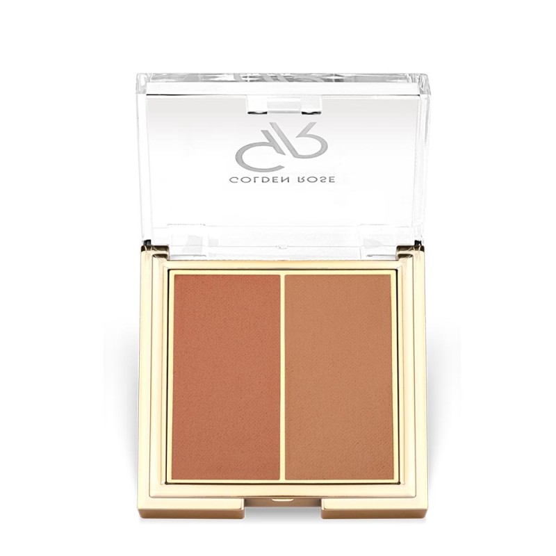 Golden Rose Iconic Blush Duo 6g – #03 ROSE BRONZE