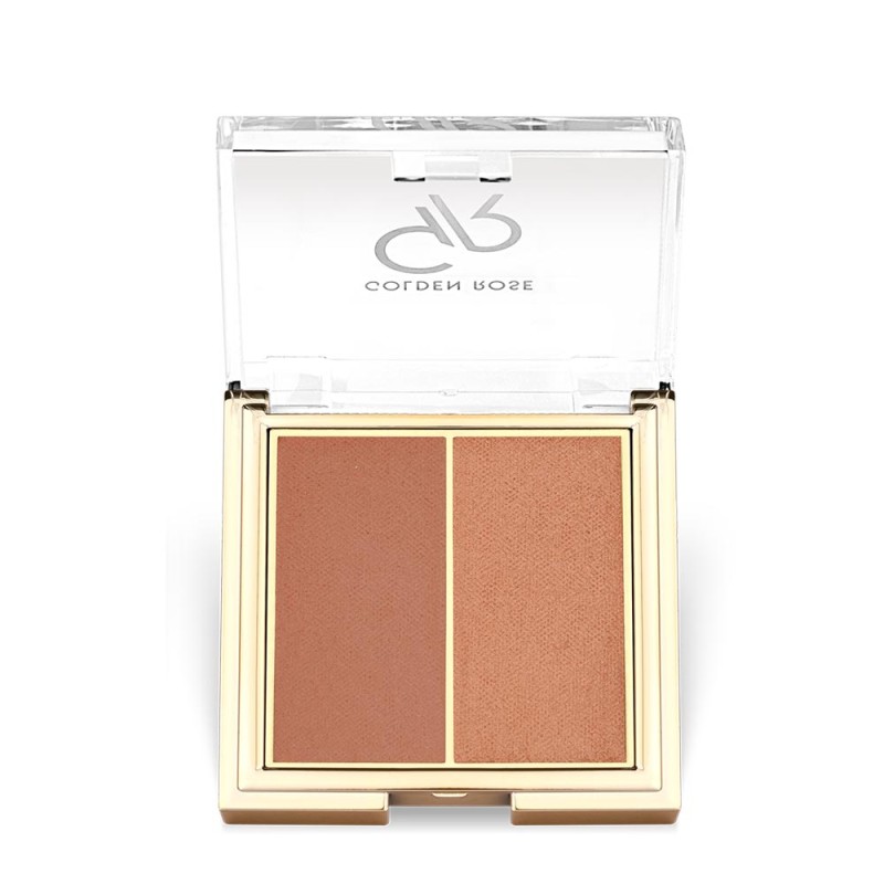 Golden Rose Iconic Blush Duo 6g – #05 WARM PEARL