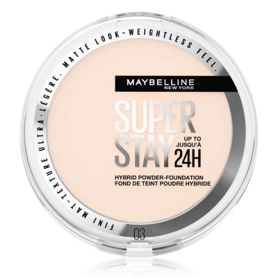 Maybelline 24H Hybrid Powder-Foundation 9gr - #03 True Ivory
