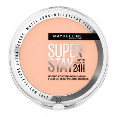 Maybelline 24H Hybrid Powder-Foundation 9gr - #20 Cameo