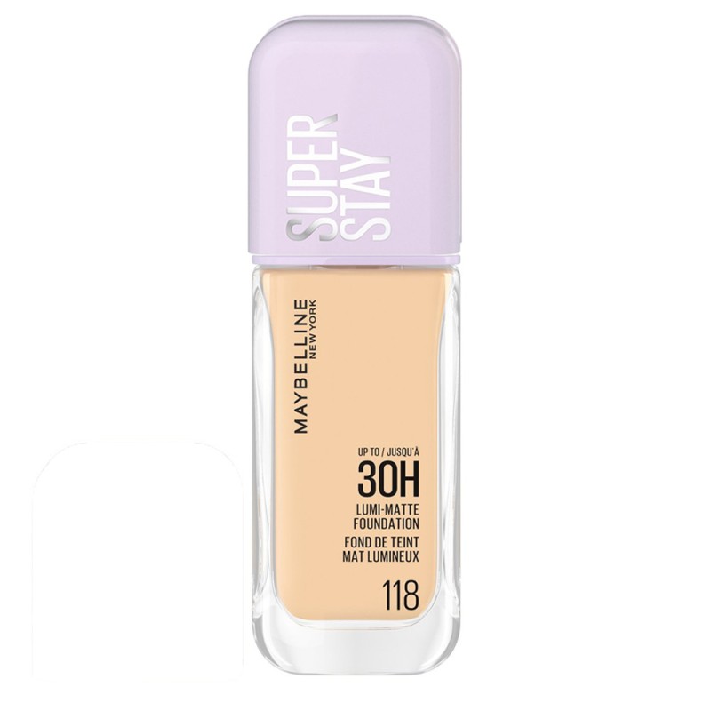 Maybelline Super Stay Lumi Matte Liquid Make Up Foundation 35ml #118