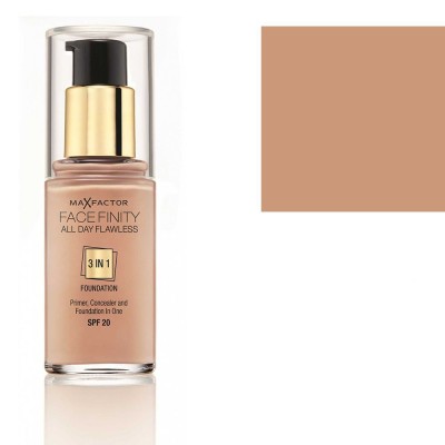 Max Factor Facefinity 3 in 1 Foundation SPF20 30ml  (77 Soft Honey)