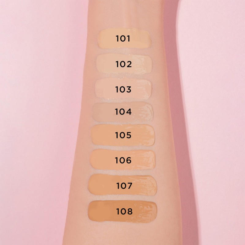 Mon Reve Impeccable Foundation 30ml - Υψηλή Κάλυψη & Ματ Φινίρισμα #104