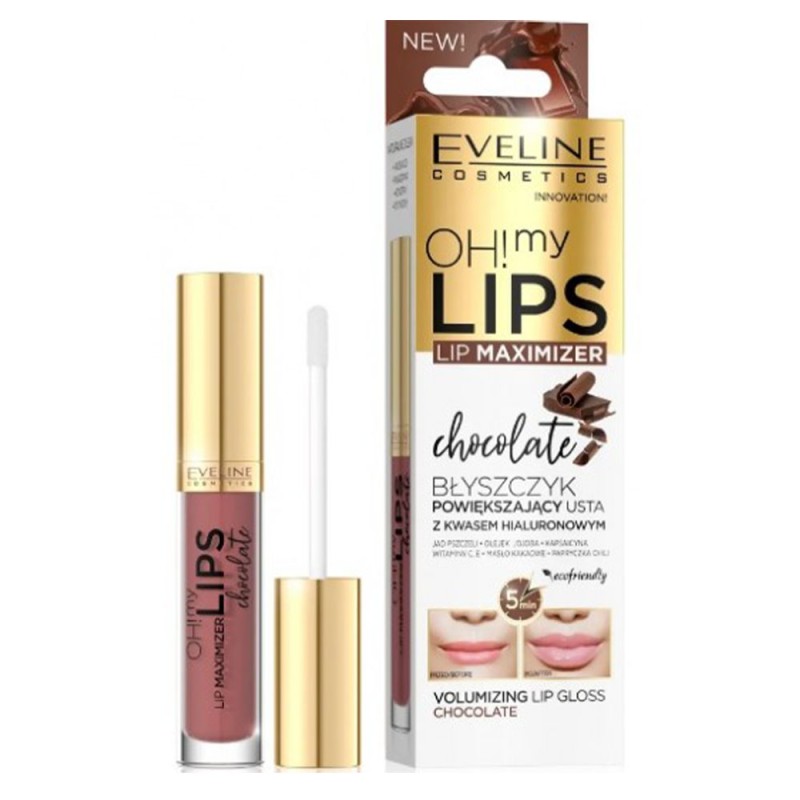 Eveline Lip Maximizer Lipgloss Chocolate 4.5ml
