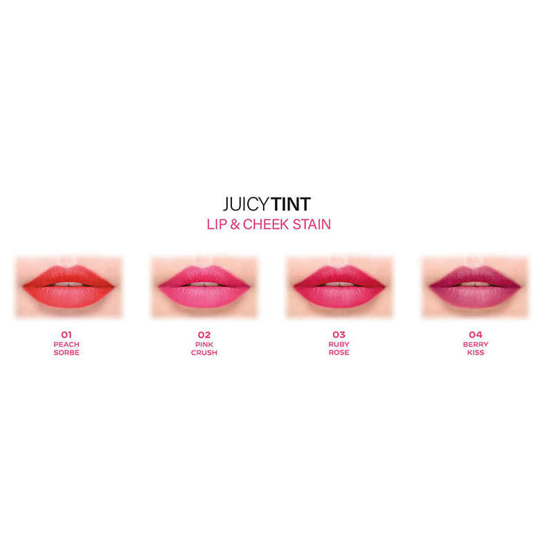 Golden Rose Juicy Tint Lip & Cheek Stain 5,2ml #03 RUBY ROSE