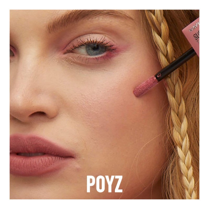 Maybelline Super Stay Teddy Tint Long Lasting Liquid Κραγιόν Matte #10 Current Mood